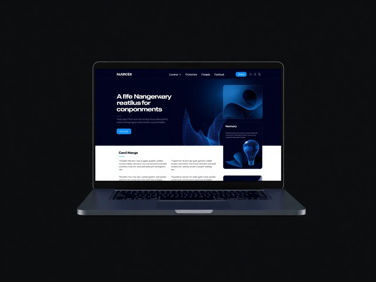 Meridian — Studio Website — Website Creation project by Carterdero Studio
